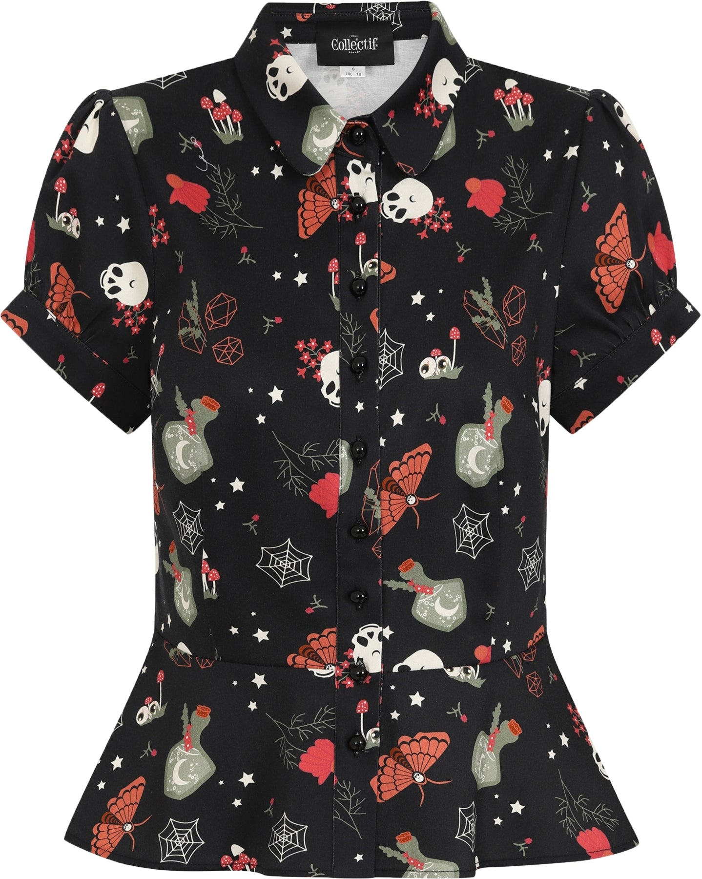 Collectif_MARY_GRACE_WITCHES_GARDEN_Bubikragen_Kurzarm_PEPLUM_BLOUSE_Bluse_Killer_Kirsche-1