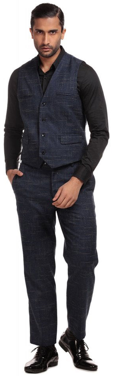 Collectif_MAX_Vintage_CROSSHATCH_Karo_40s_Waistcoat_Retro_WESTE_Blau-2
