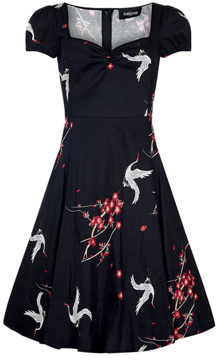 Collectif_MIMI_Doll_Vintage_CRANES_AND_BLOSSOM_Swing_DRESS_Kleid-2SmAhvVcBltzuW