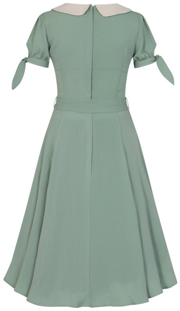 Collectif_MIRELLA_Vintage_PETER_PAN_Bow_V-Neck_SWING_DRESS_Kleid-3