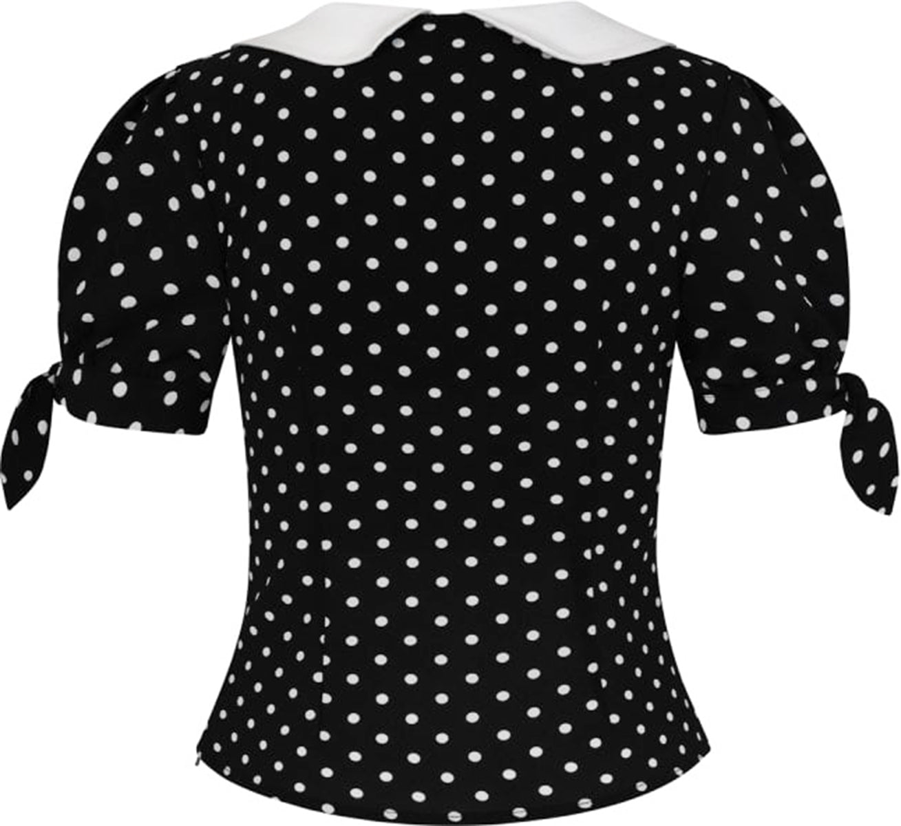 Collectif_MIRELLA__Vintage_POLKA_DOT_Punkte_BOW_Kurzarm_BLOUSE_Bluse-3gfyy68mTLzB3l