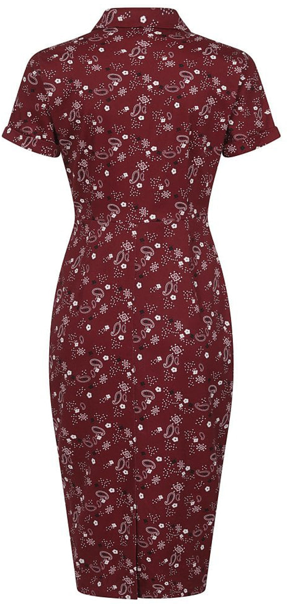 Collectif_MIRTILLA_BANDANA_Vintage_PAISLEY_Kurzarm_PENCIL_DRESS_Bleistiftkleid_killer_kirsche_3