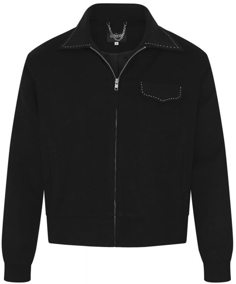 Collectif_MORGAN_Oldshool_STICHES_Langarm_HERREN_JACKE_Jacket_Schwarz-2YWU23xncTkDnl