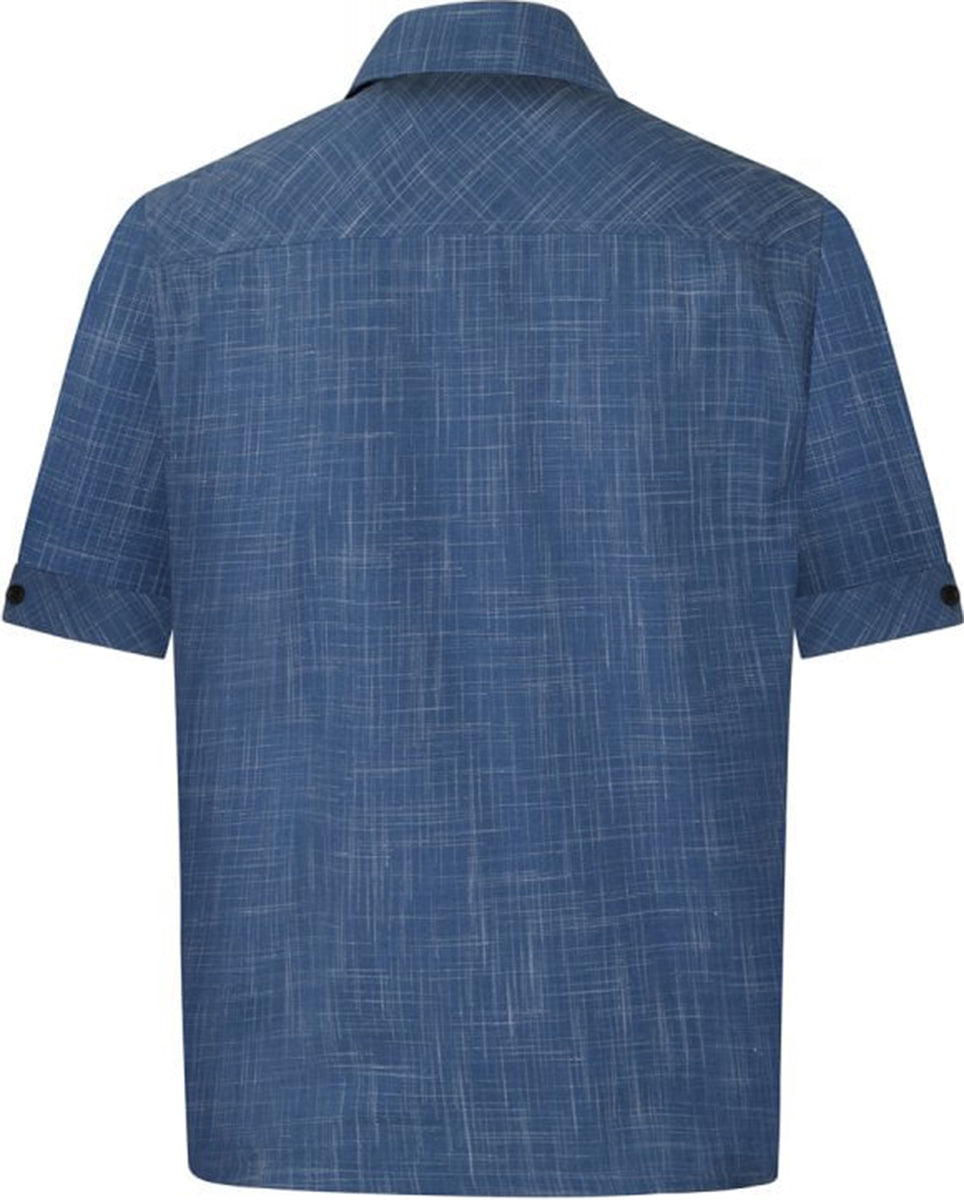 Collectif_OSCAR_50s_Vintage_Buttoned_CROSSHATCH_Kurzarm_Shirt_HEMD_Blau-3Nt1xMjk3VSul4