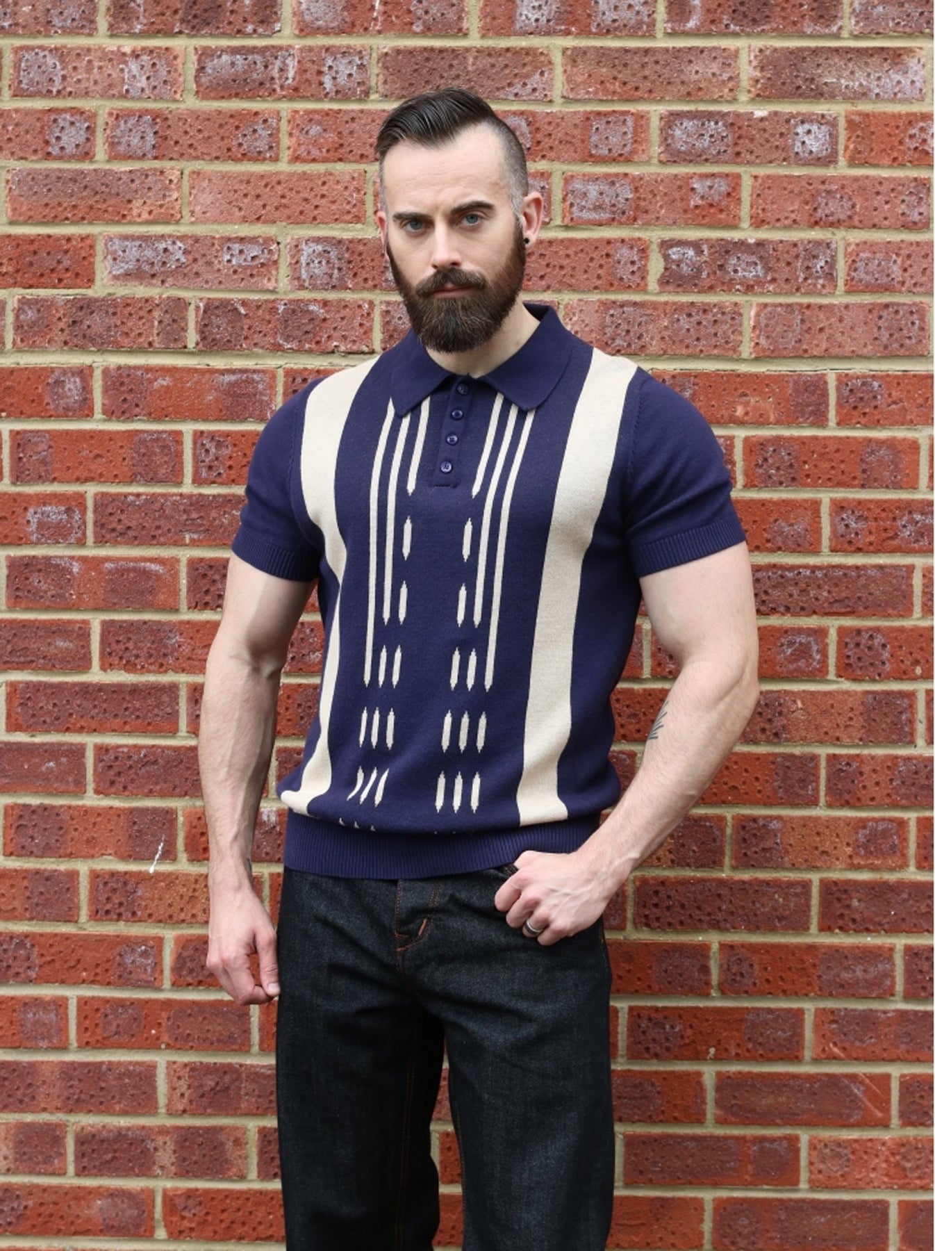 Collectif_PABLO_KENTISH_Knitted_Striped_STREIFEN_Kurzarm_Vintage_POLO_SHIRT_killer_kirsche_2TyUJbqeKejUq6