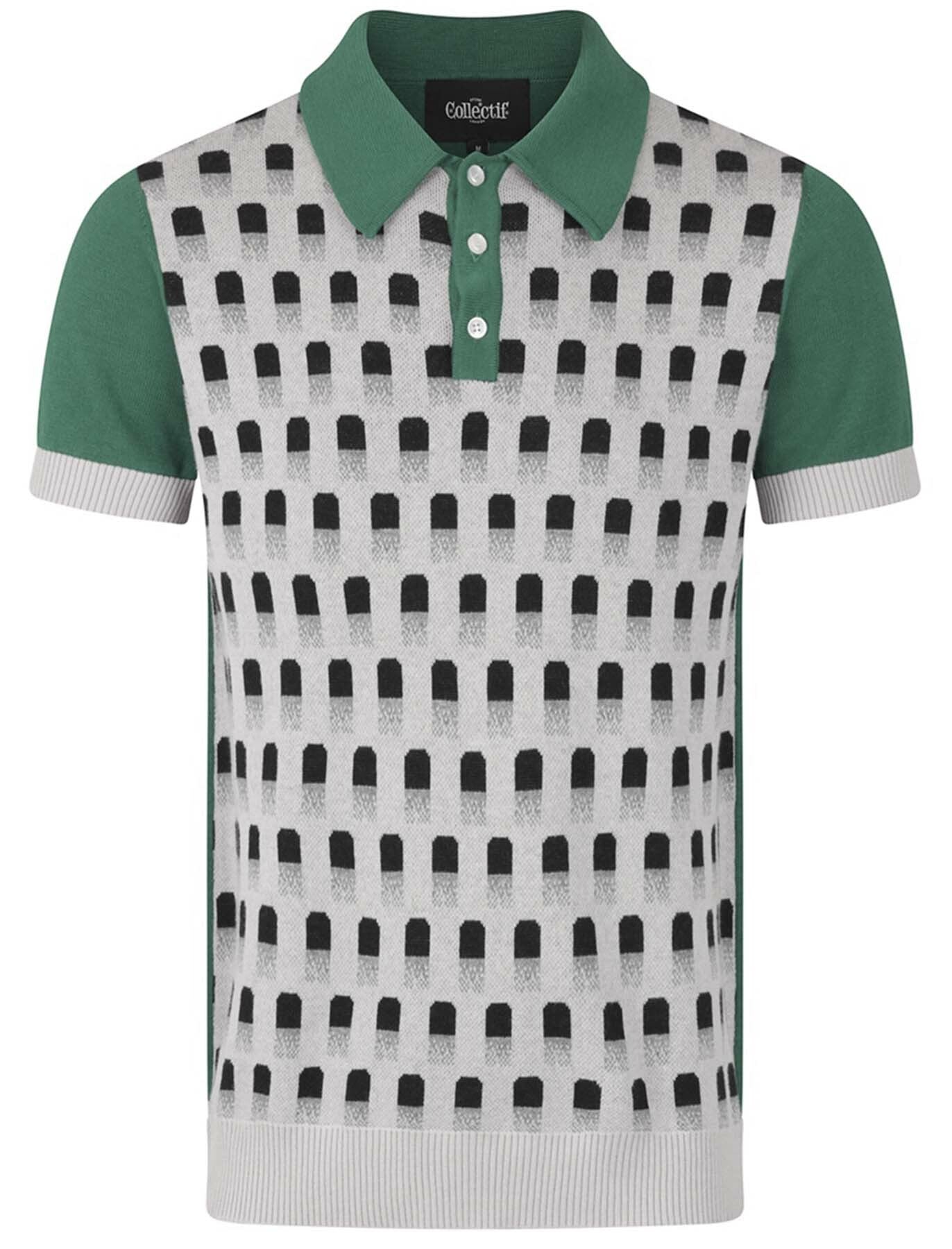 Collectif_PABLO_ROMFORD_Kurzarm_ABSTRACT_Knitted_POLO_STRICKSHIRT_-_Gruen_killer_kirsche_2X90k9p0fyrp7q