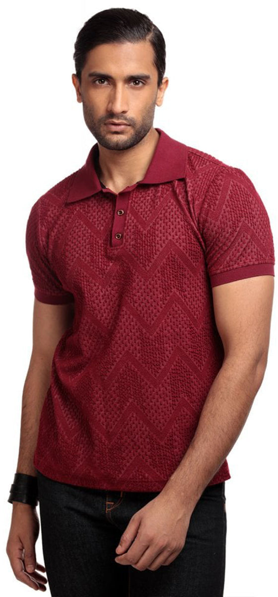 Collectif_PABLO_Vintage_ZICK_ZACK_Knitted_Kurzarm_POLO_SHIRT_Bordeaux-1S2Kwb6KqQjgr6