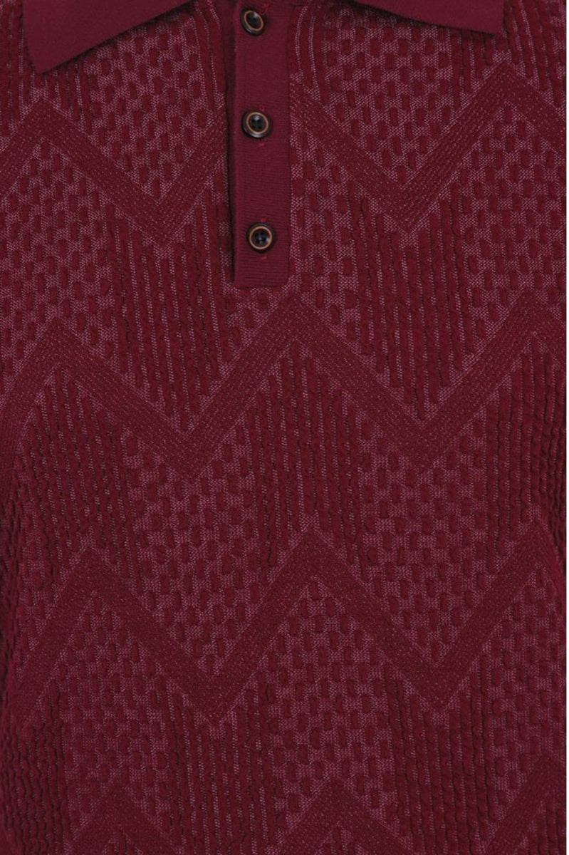 Collectif_PABLO_Vintage_ZICK_ZACK_Knitted_Kurzarm_POLO_SHIRT_Bordeaux-4sVWwKE5vbbWZx