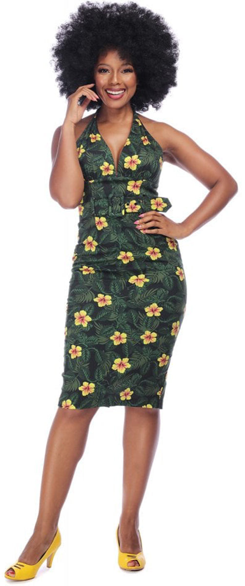 Collectif_RAMONA_Vintage_TROPICAL_HIBISCUS_Neckholder_DRESS_Bleistifkleid-1XCnmBBN6fa4tD