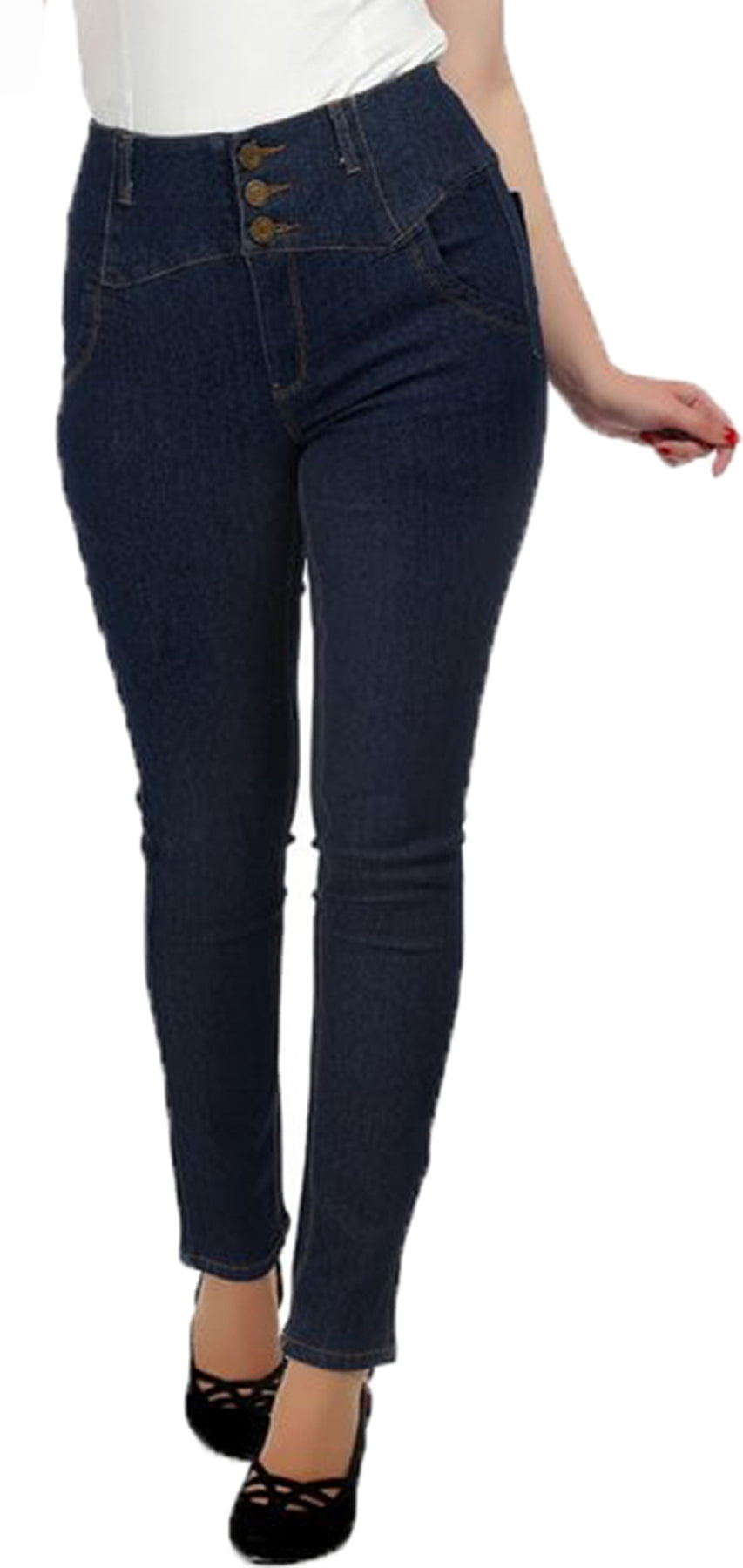 Collectif_REBEL_KATE_Vintage_HIGH_WAISTED_Slim_Fit_Denim_JEANS_Hose_Blau-1K71xSaMBoPsdo