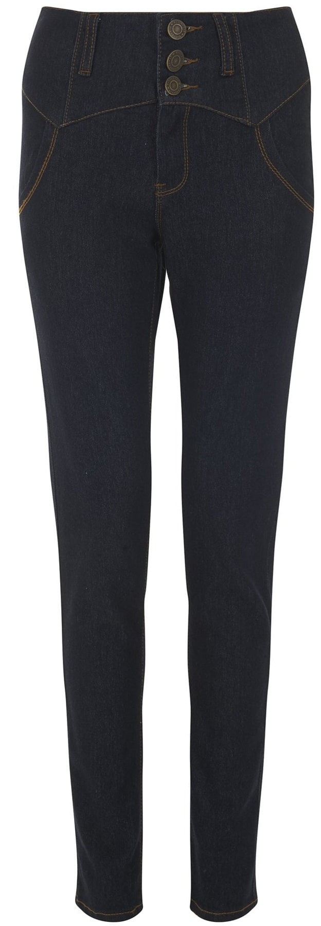 Collectif_REBEL_KATE_Vintage_HIGH_WAISTED_Slim_Fit_Denim_JEANS_Hose_Blau_killer_kirsche_6