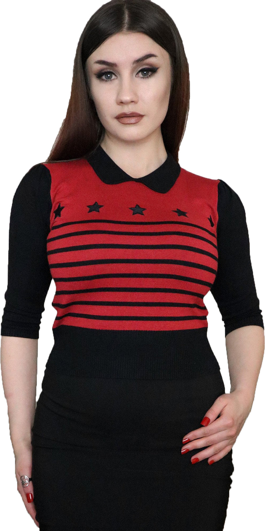Collectif_RIGEL_STAR_Streifen_STRIPED_Bubikragen_Feinstrick_KNITTED_TOP_Pullover-193K9HGZVA6Wyc