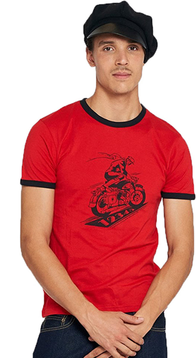 Collectif_RINGER_BIKER_Vintage_MOTIV_Rundhals_Kurzarm_HERREN_SHIRT_Oberteil_Rot_killer_kirsche_2t2li6gMTeQMGV