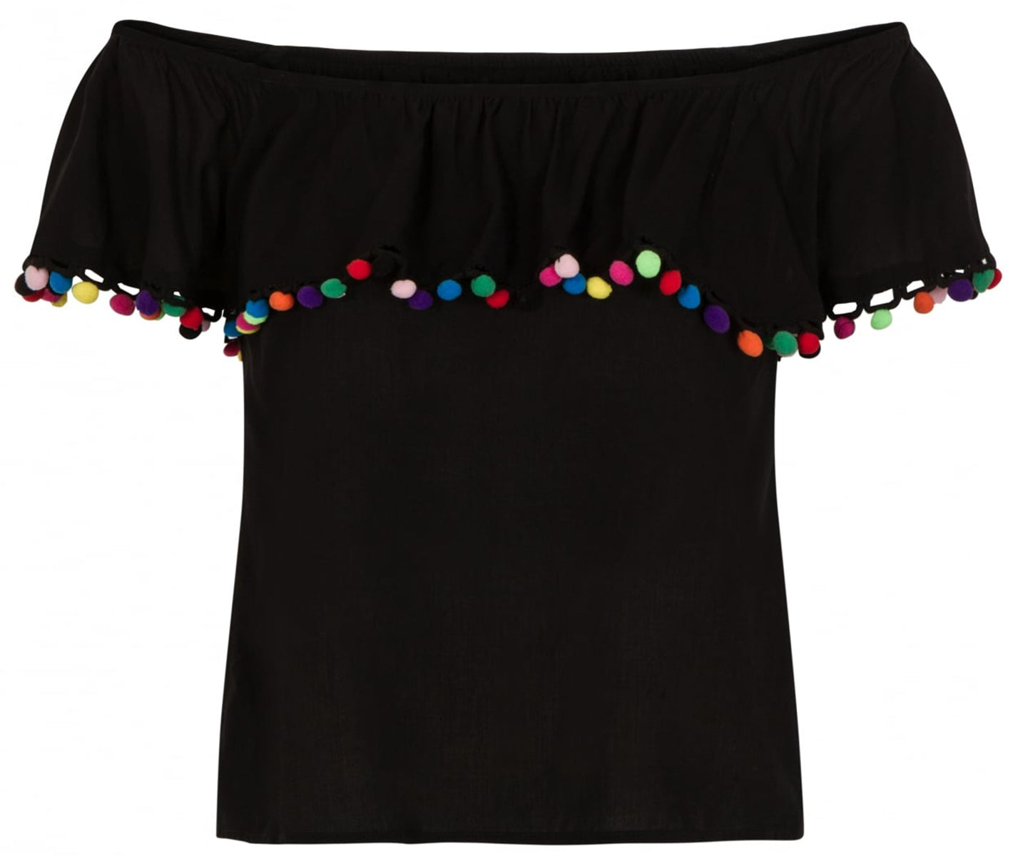 Collectif_RONDA_Vintage_POM_POM_RUFFLE_Rueschen_Gypsy_BLUSE_Shirt-2Q6J1zu67wqn0e