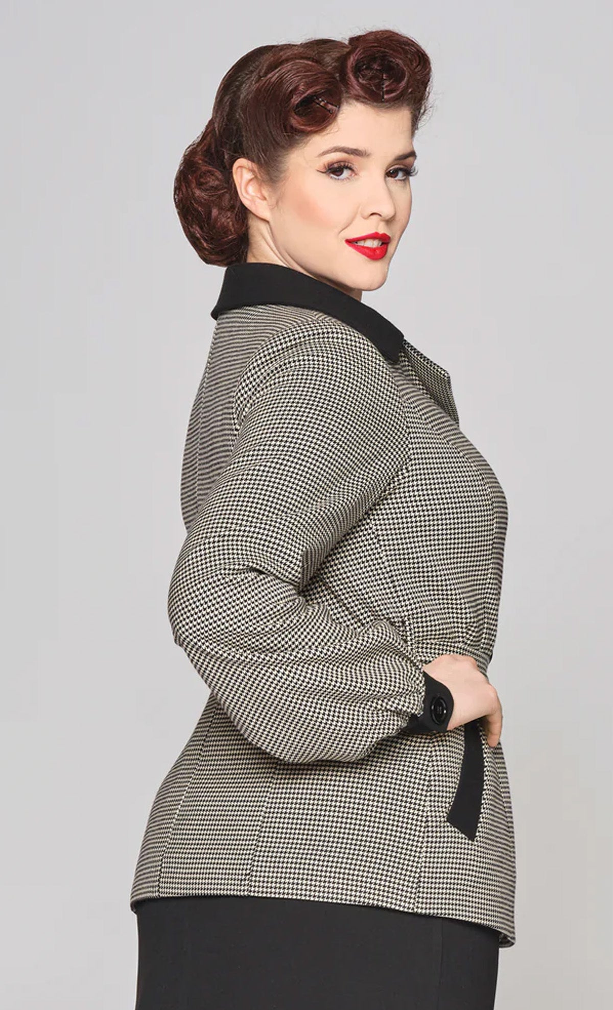 Collectif_ROSEMARY_PUPPYTOOTH_Vintage_Dogtooth_40s_Contrast_JACKET_Jacke-1