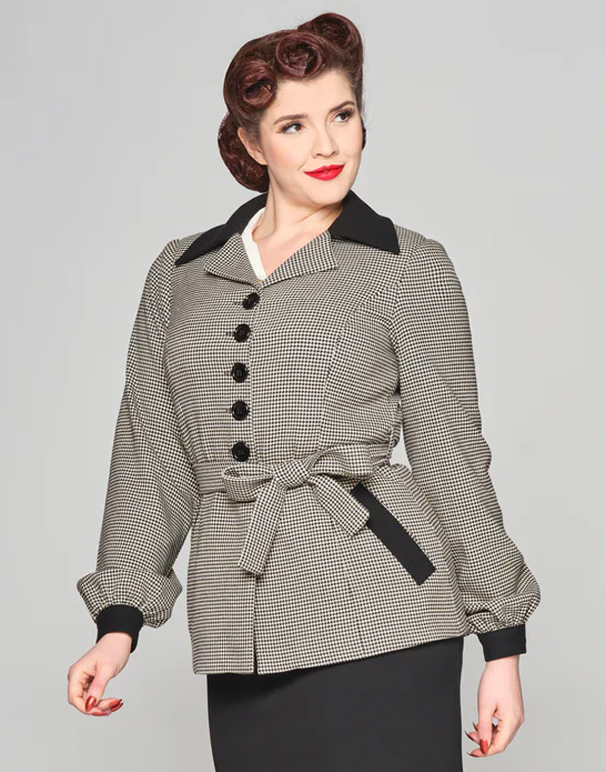 Collectif_ROSEMARY_PUPPYTOOTH_Vintage_Dogtooth_40s_Contrast_JACKET_Jacke-4