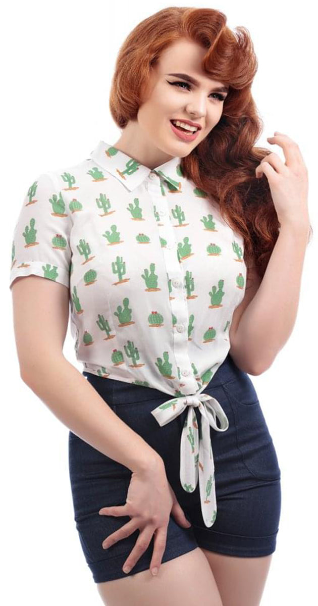 Collectif_SAHMMY_Vintage_CACTUS_Kaktus_Kurzarm_Tie_BLOUSE_Bluse_SHIRT-1c8LtAstmBt90w