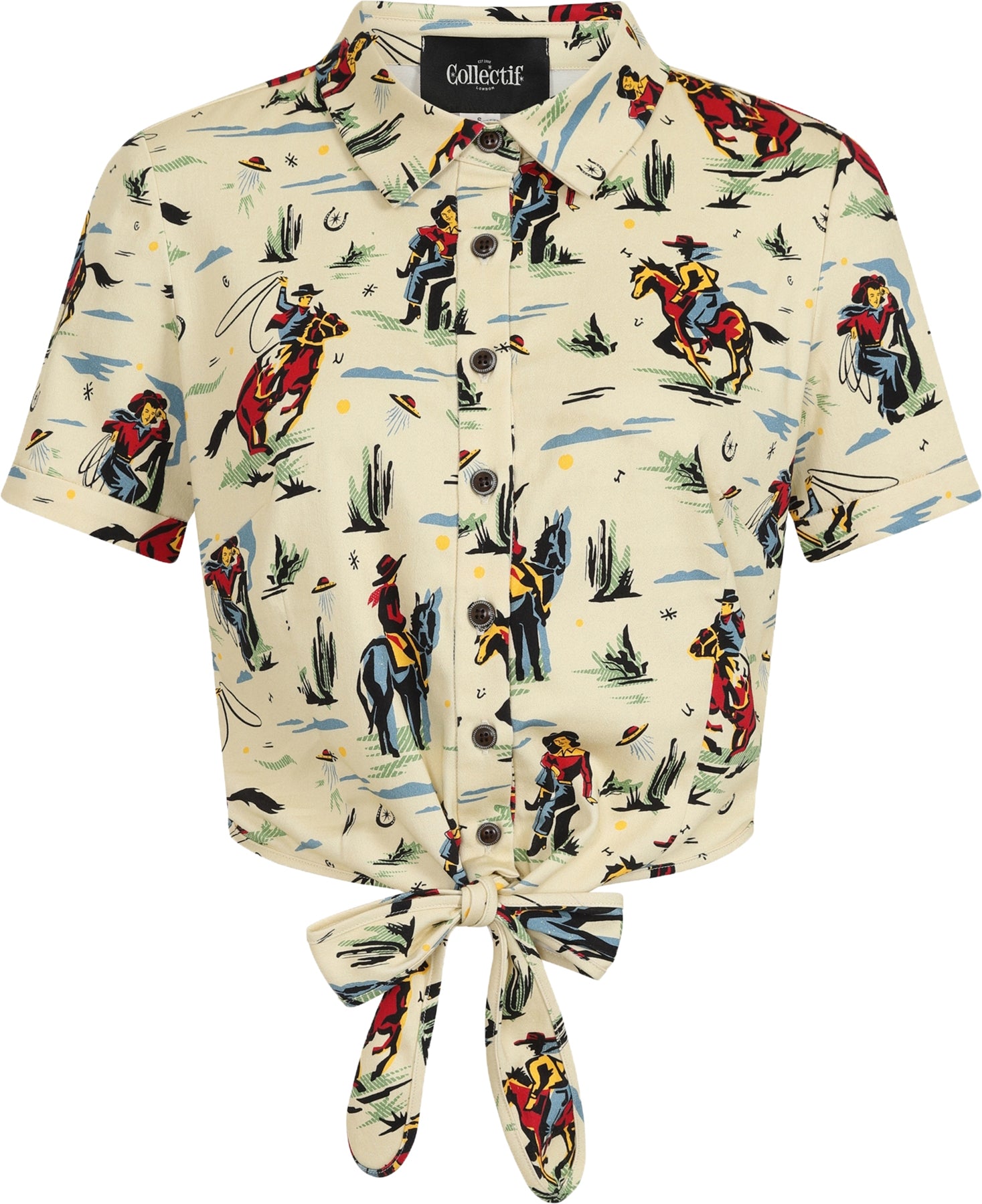 Collectif_SAHMMY_Vintage_RODEO_DANCER_Cowboy_TIE_BLOUSE_Bluse_SHIRT-1928WQYz0ps1VU