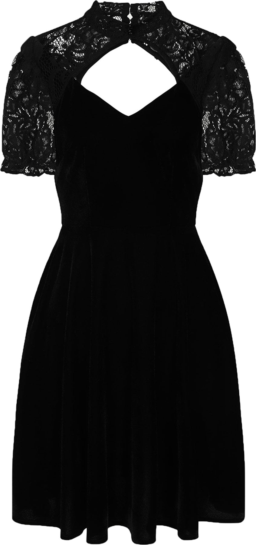 Collectif_STACEY_Vintage_VELVET_Samt_FLORAL_LACE_Skater_SWING_DRESS_Kleid_killer_kirsche