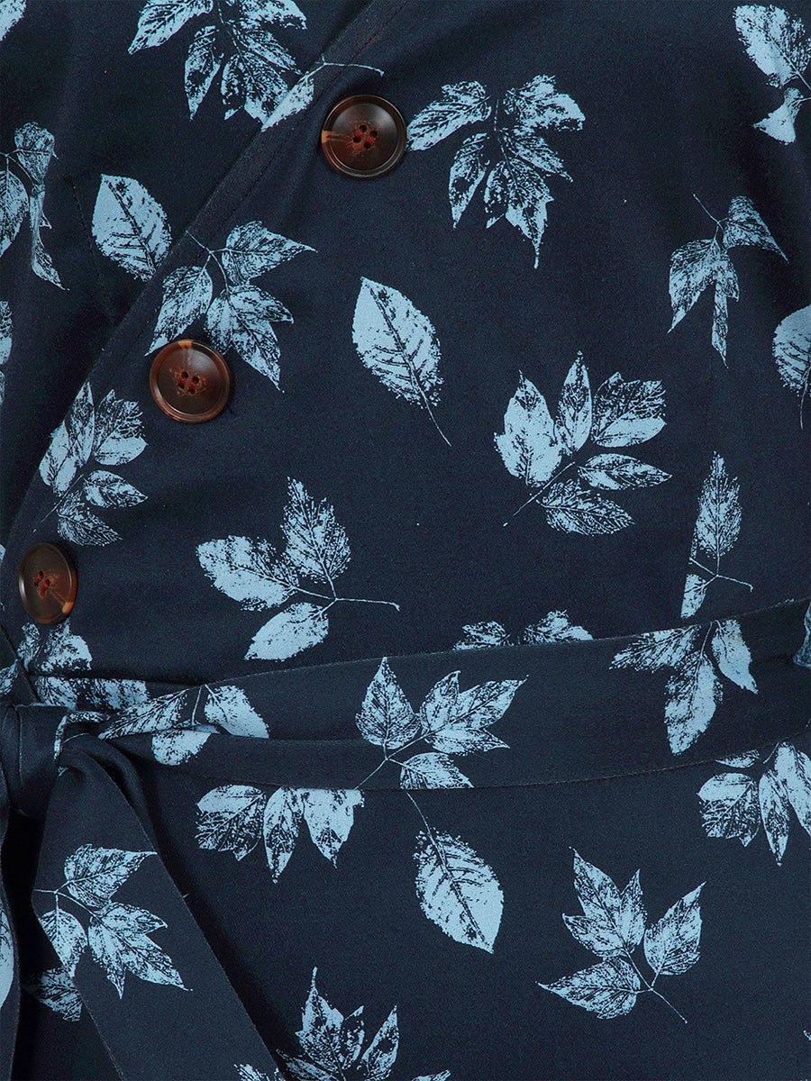 Collectif_SUSANNA_Vintage_FALL_LEAVES_50s_V-Neck_Button_SWING_DRESS_Kleid-3