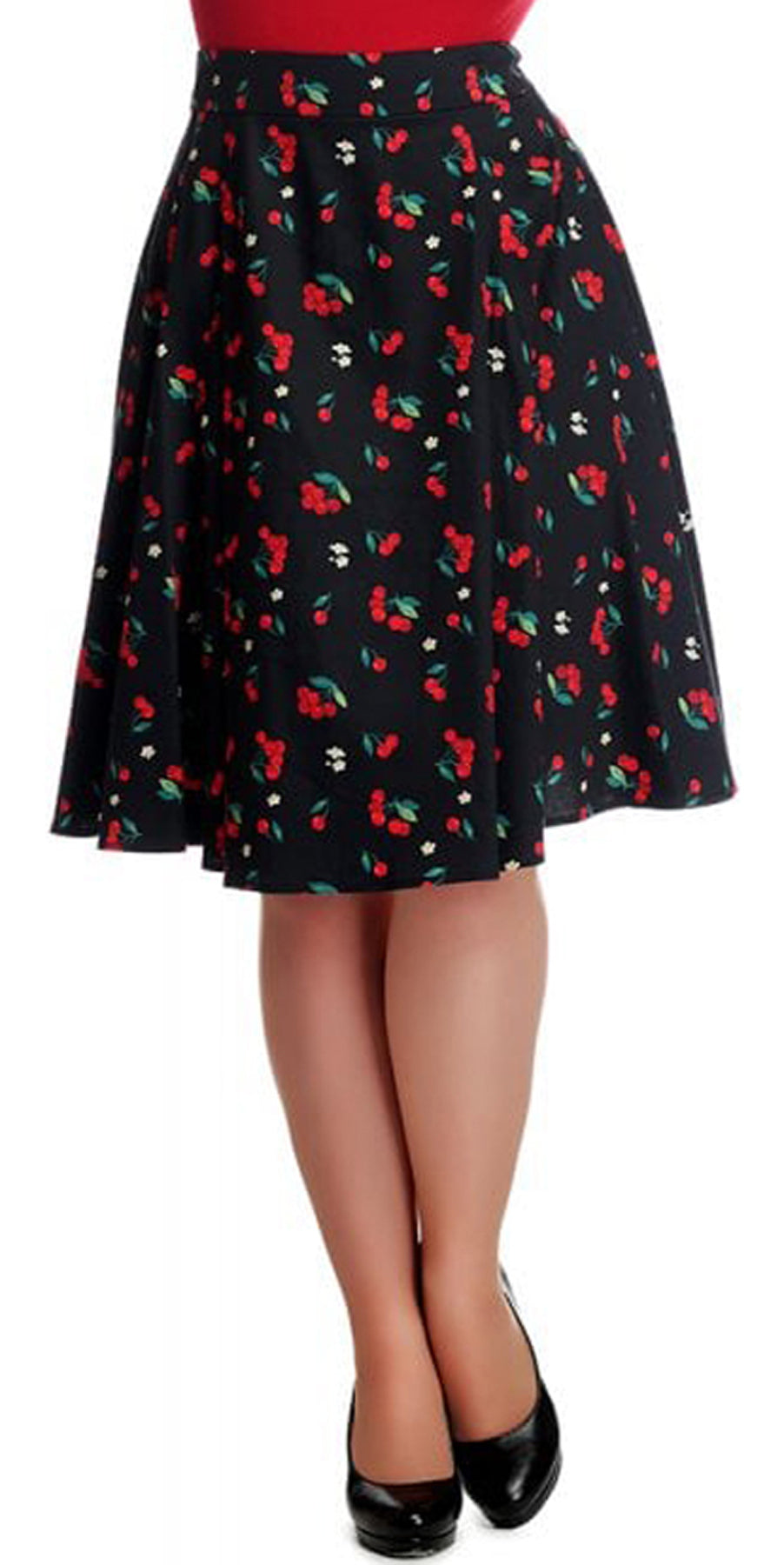 Collectif_TANYA_Vintage_CHERRIES_BLOSSOM_Kirschen_50s_SWING_SKIRT_Rock_killer_kirsche_1