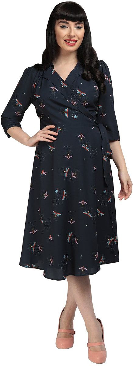 Collectif_TERESA_Vintage_FIREFLIES_Retro_Wrap_SWING_DRESS_Wickelkleid-1