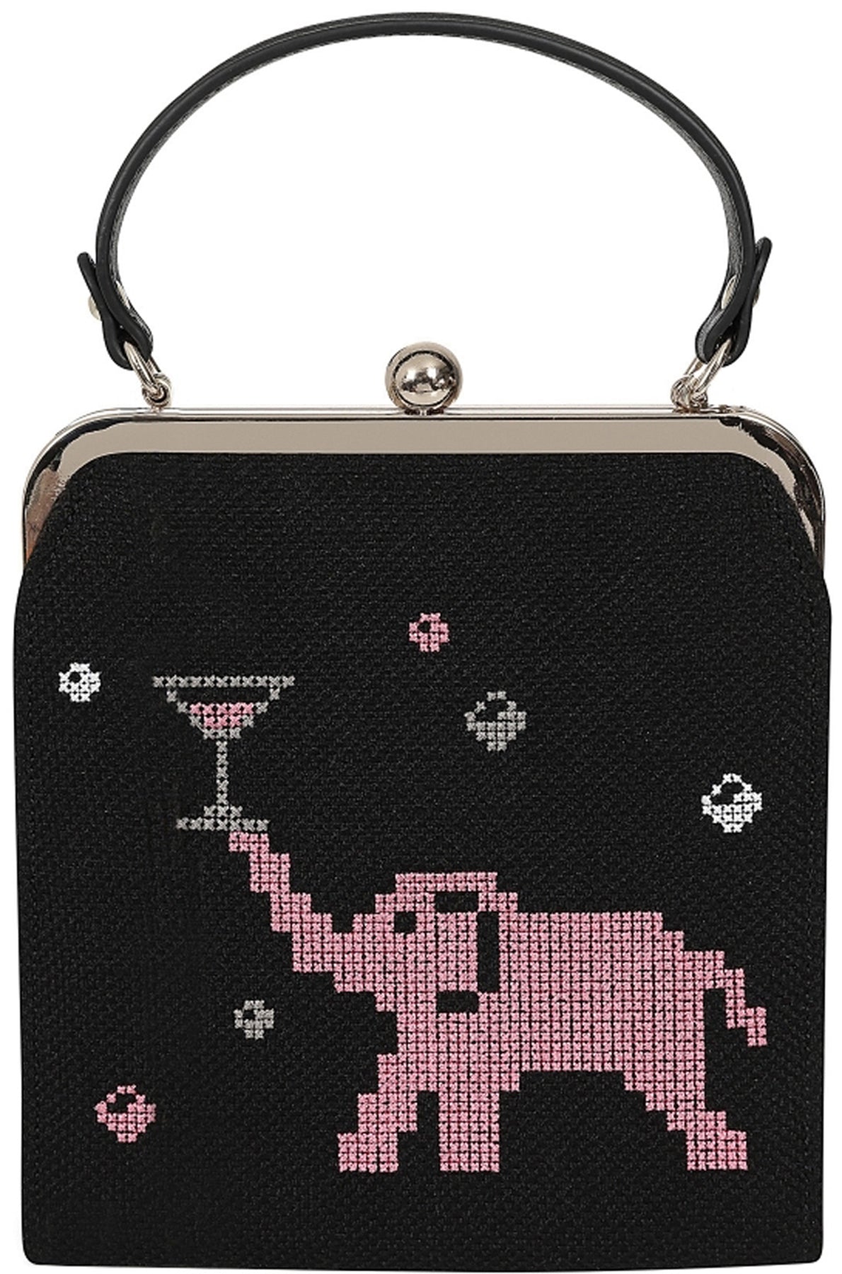 Collectif_TIPSY_ELEPHANT_Kunstleder_Top_Clasp_CLUTCH_Handbag_TASCHE_killer_kirsche_16V9diWKKnn5XR
