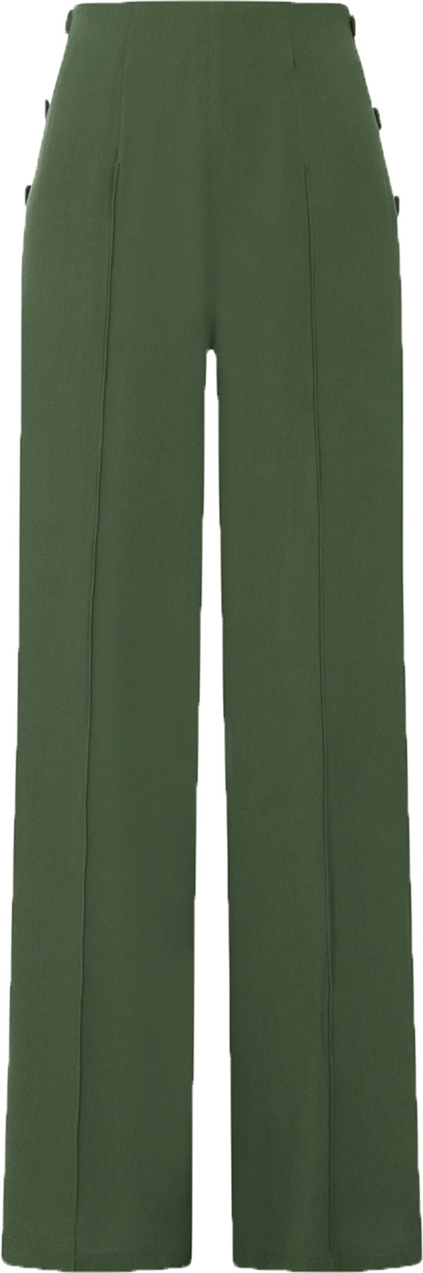 Collectif_VICTORIA_Vintage_40s_HIGH_WAIST_Marlene_Wide_Leg_HOSE_Trousers_Gruen_Killer_Kirsche-1