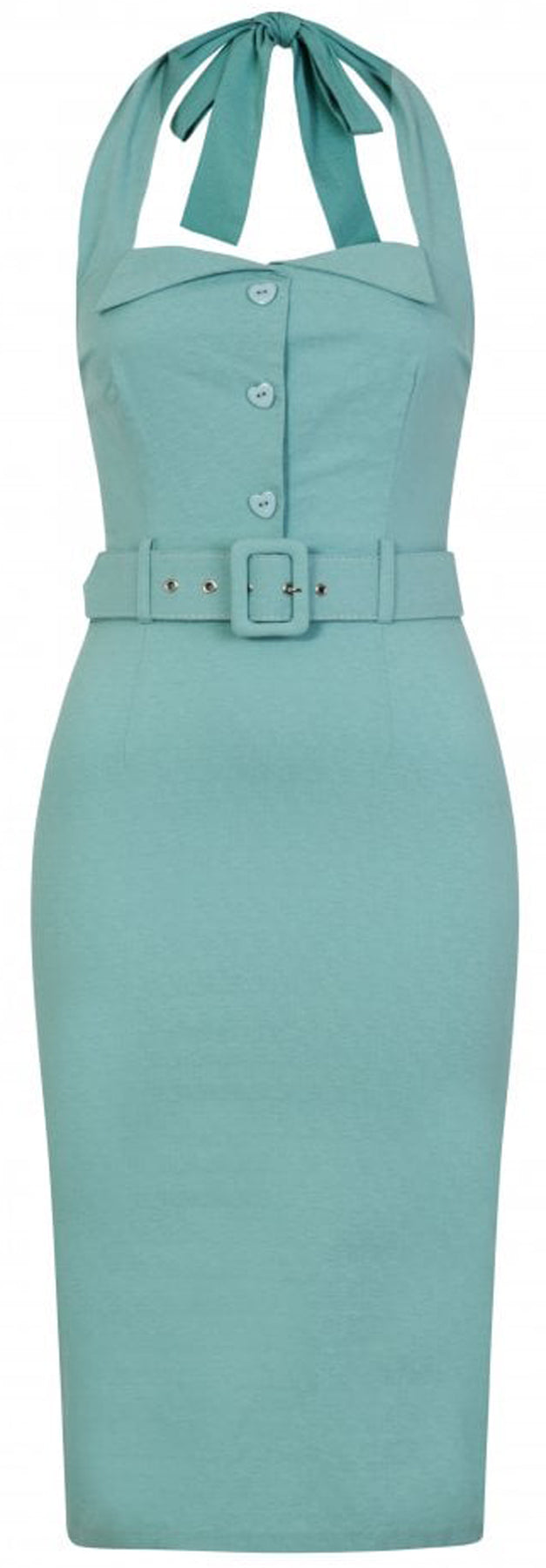 Collectif_WANDA_Vintage_Pin_UP_Plain_50s_NECKHOLDER_KLEID_Pencil_Dress_Mint_killer_kirsche_4