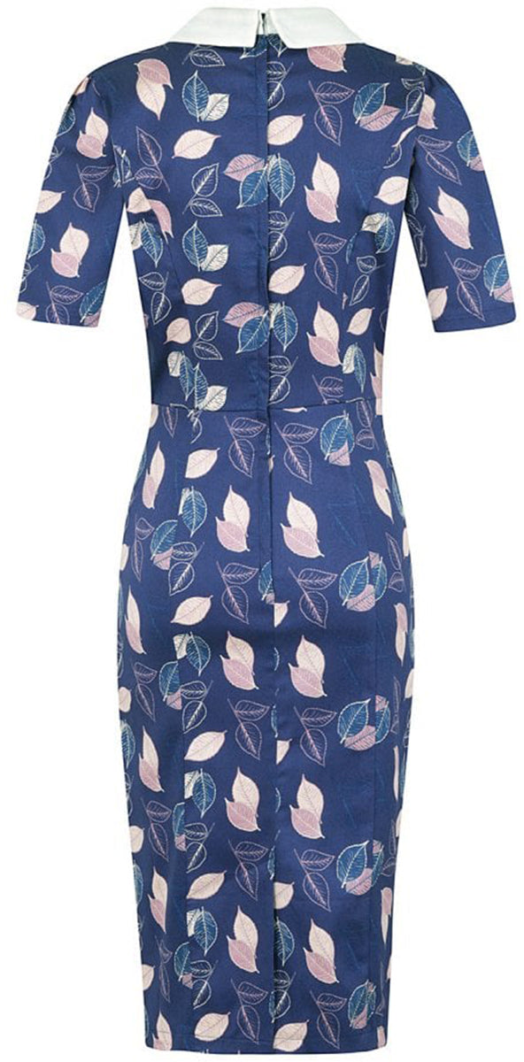 Collectif_WINONA_Vintage_LEAVES_Blaetter_BUBIKRAGEN_Kleid_PENCIL_Dress-3