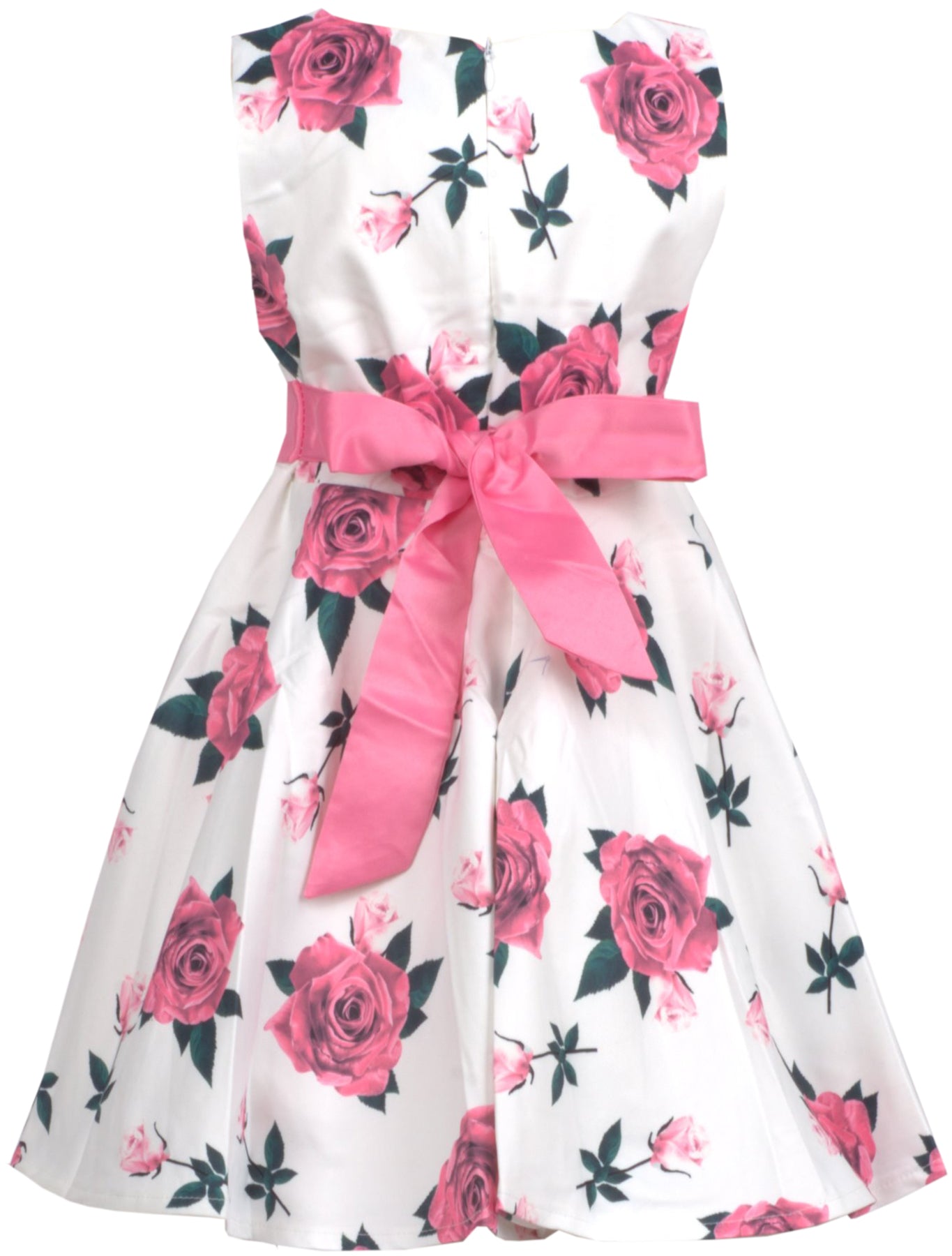 Cute_ENJA_ROSE_50s__FLORAL_Traeger_PETTICOAT_Kinder_SWING_DRESS_Kleid_Rosa_Killer_Kirsche-37MtmlNgME6rLx