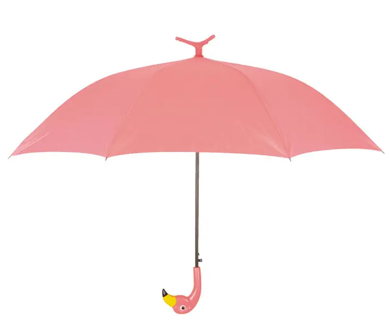 Cute_FLAMINGO_Tropical_STANDING_Retro_Umbrella_Regenschirm-2