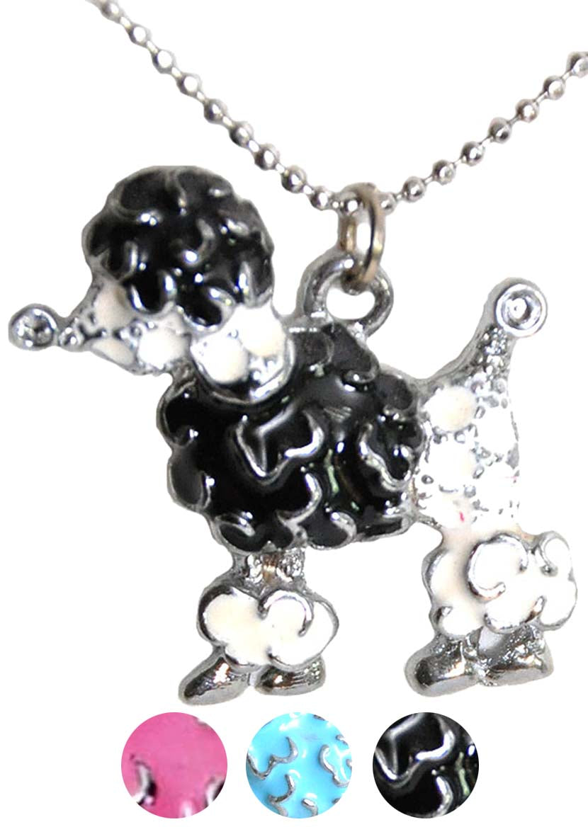 Cute_Fifties_POODLE_Pudel_Retro_HALSKETTE_koll