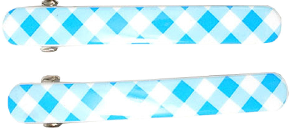 Cute_GINGHAM_Cover_Haarspange_blau