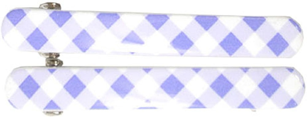 Cute_GINGHAM_Cover_Haarspange_lila