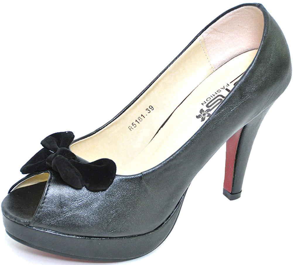 Cute_PIN_UP_Black_Bow_PEEP_TOES