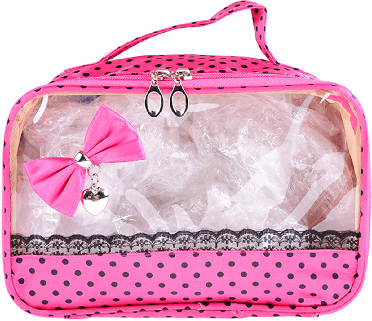 Cute_POLKA_DOTS_BOW_Lace_Spitzen_Kosmetik_Tasche_pink_killer_kirscheS7oX7yQJYJ2C6
