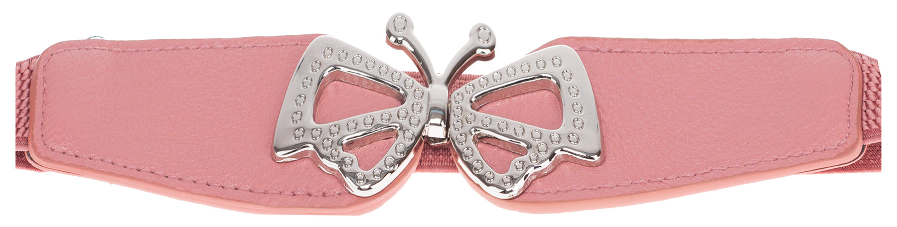 Cute_RETRO_BUTTERFLY_Schmetterling_Vintage_TAILLENGueRTEL_Stretch_Belt_-_Altrosa
