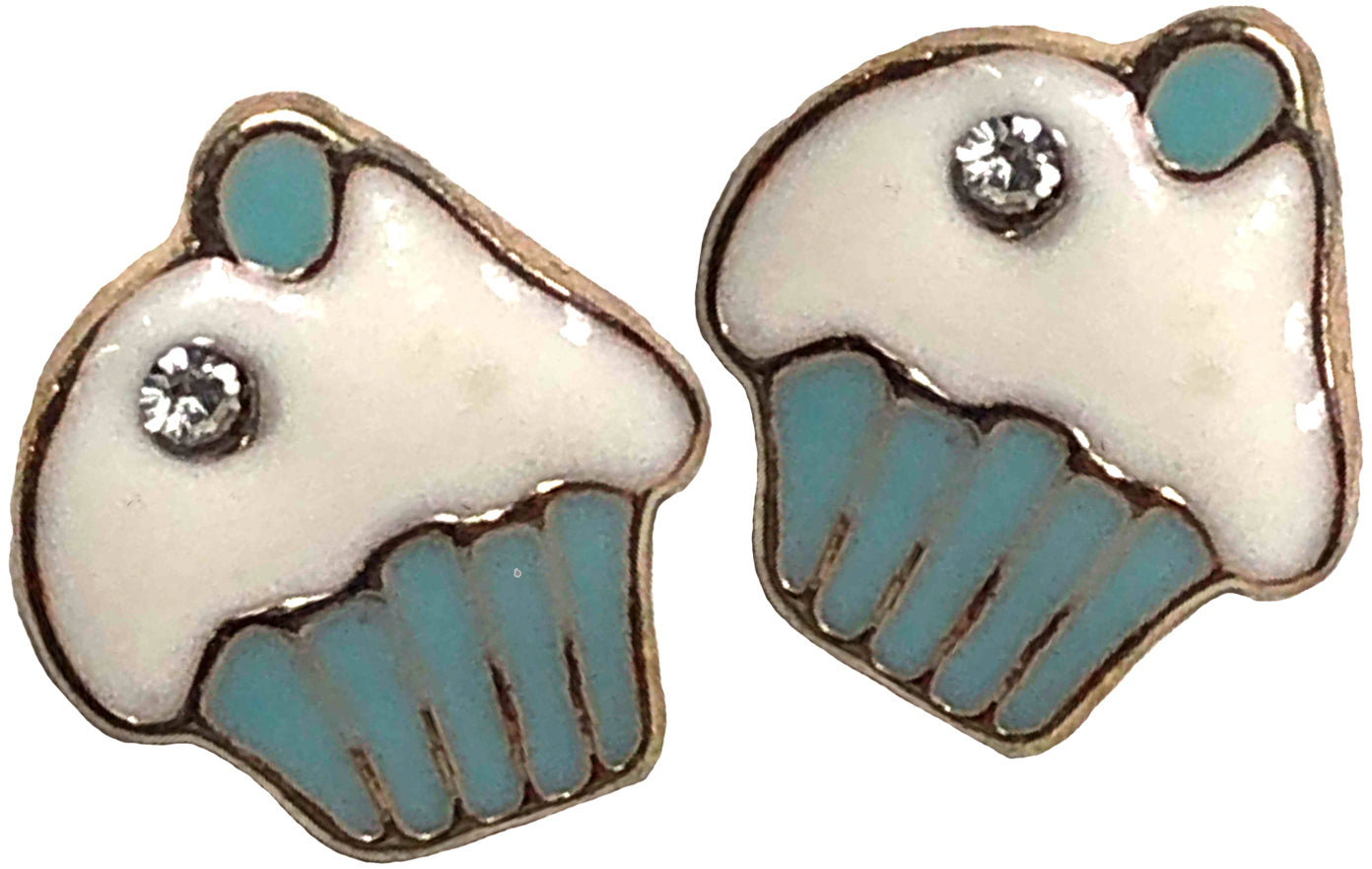 Cute_Retro_CUPCAKE_Strass_50s_Vintage_OhrsteckerLuOtVhJeRaMul