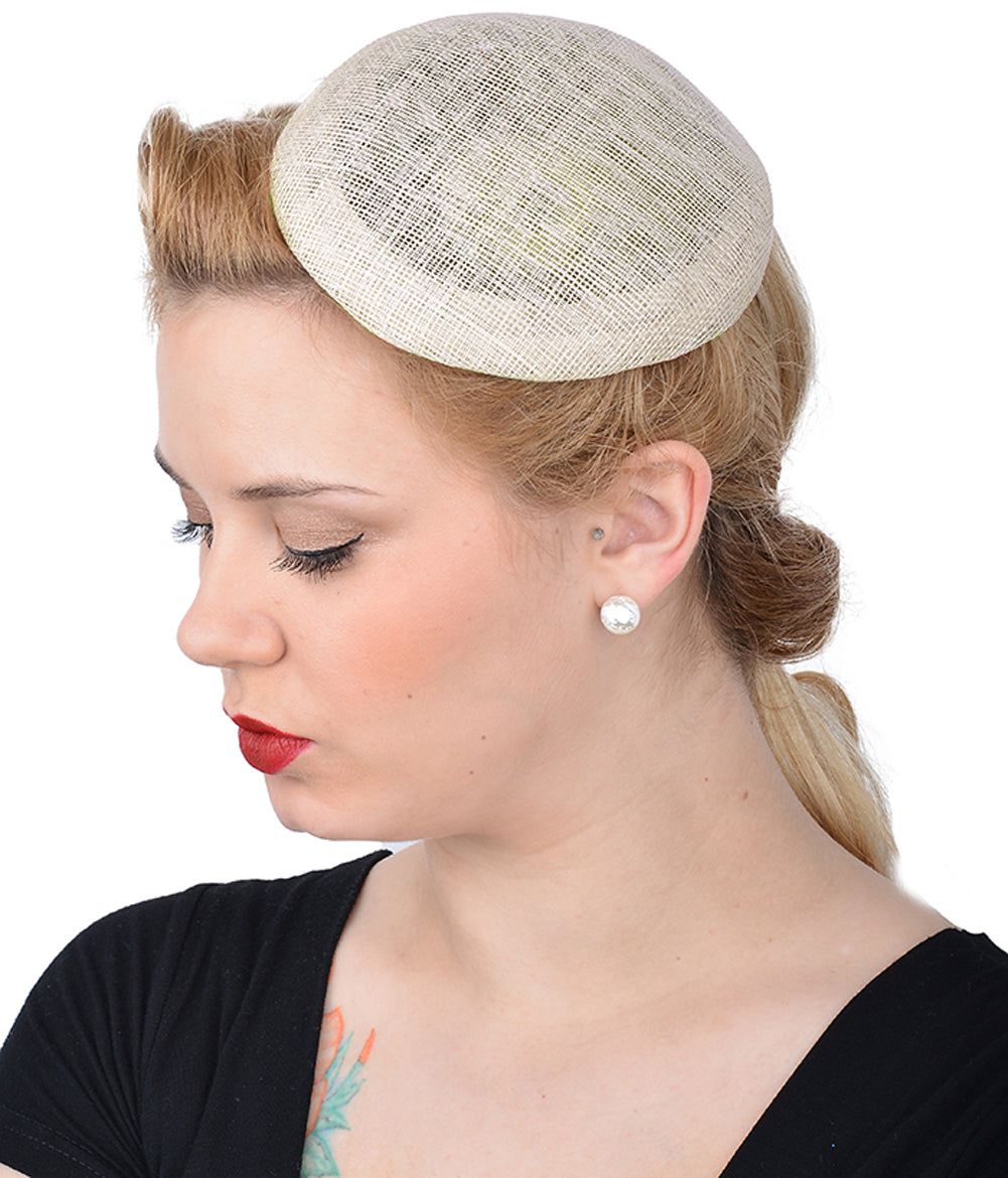 Cute_Retro_MIA_50s_Basic_Pillbox_HEADPIECE_beige