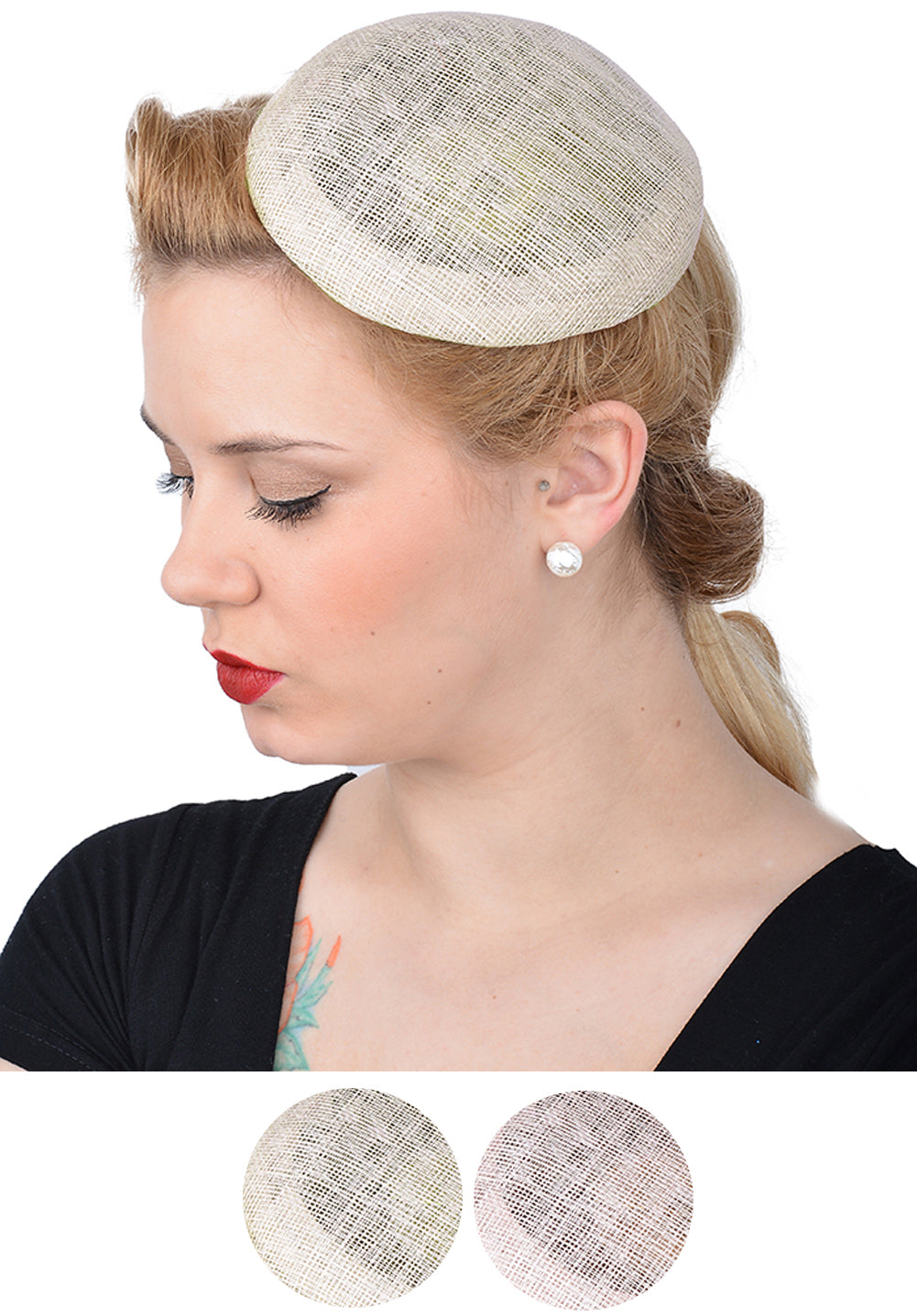 Cute_Retro_MIA_50s_Basic_Pillbox_HEADPIECEkoll