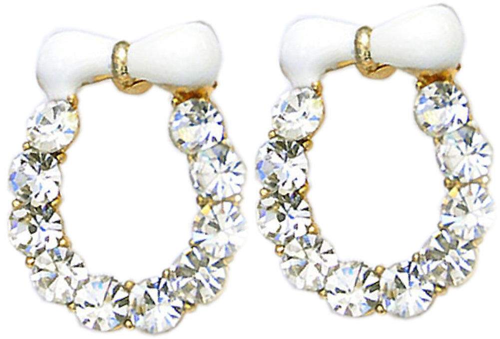 Cute_Retro_SCHLEIFEN_50s_BOW_OHRSTECKER_weiss