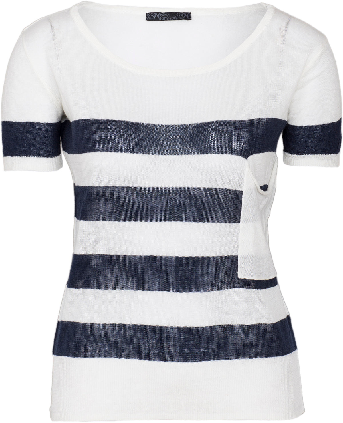 Cute_Retro_STRIPE_50s_Streifen_Wool_T-SHIRT_-_Dunkelblau_WeissdOgInlspVx5m1