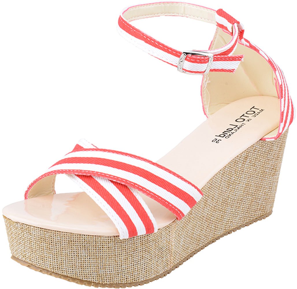 Cute_SAILOR_Retro_Stripe_Riemchen_Streifen_Keilabsatz_WEDGES_-_Rot_WeissrZsUqIKEcuxiT