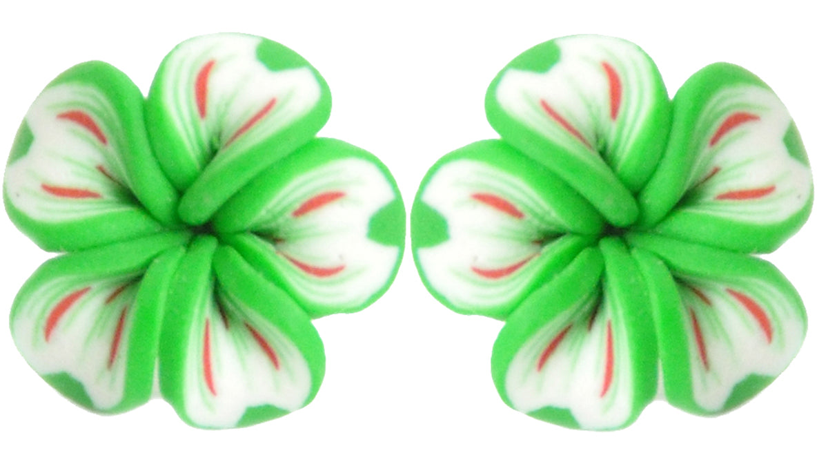 Cute_TIKI_Bluemchen_Pin_Up_Ohrstecker_gruen