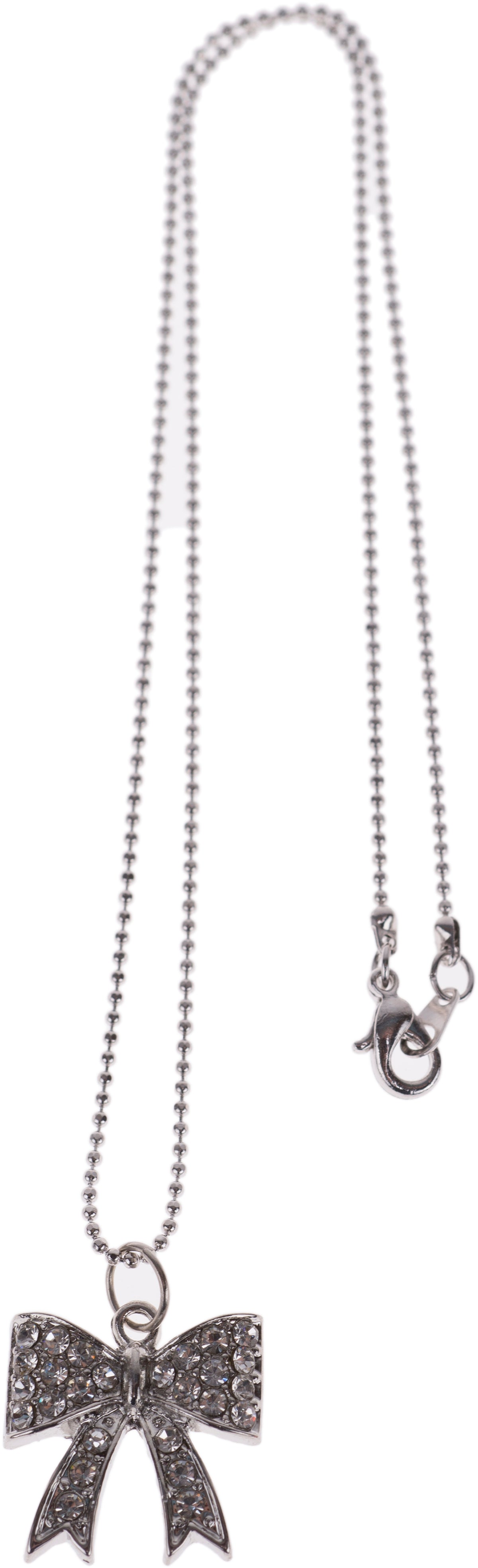 Cute_TRAUDI_Vintage_SCHLEIFE_Glitzersteine_Bow_HALSKETTE_Necklace-2