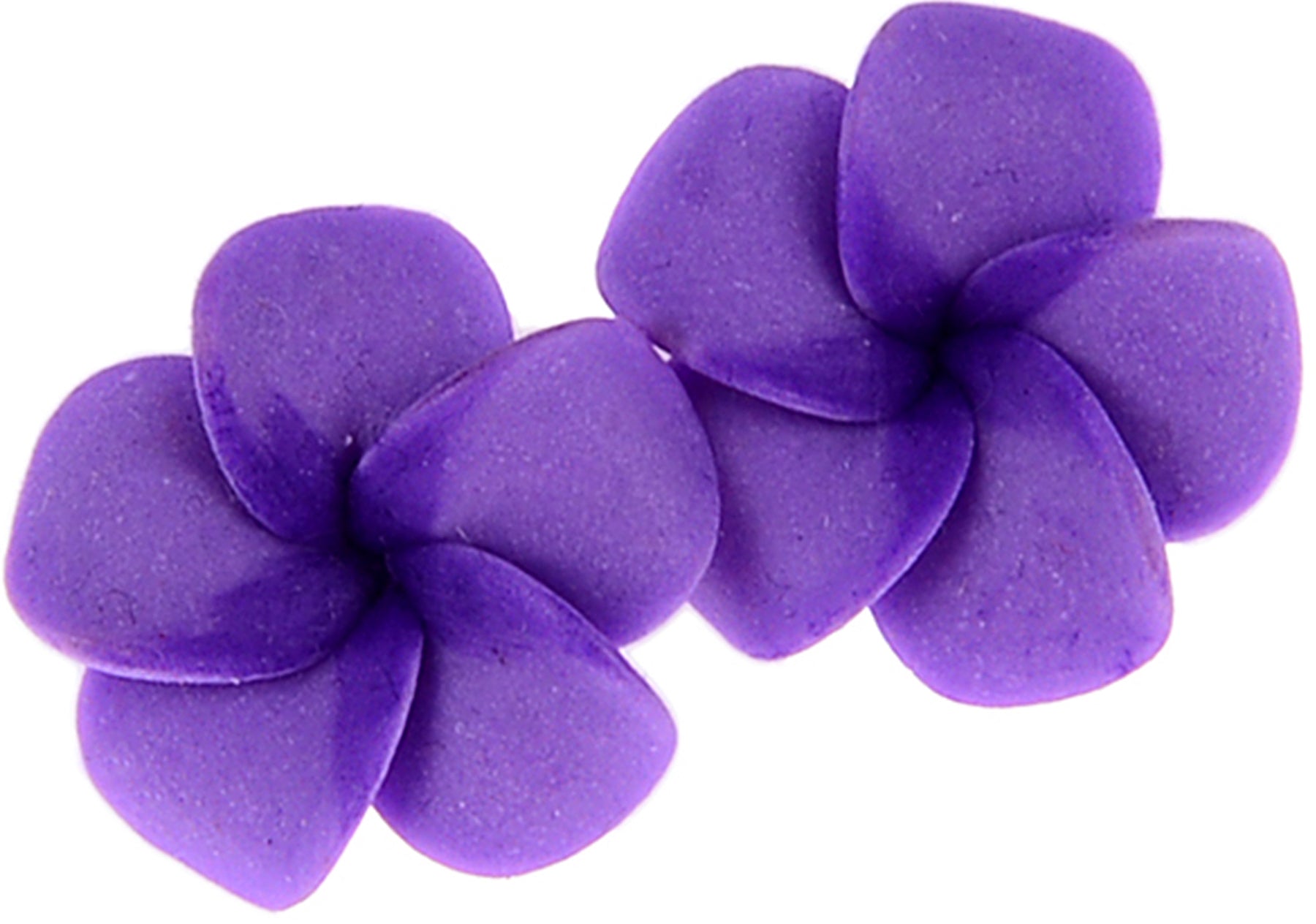 Cute_Tiki_FRANGIPANI_Flower_Blueten_Ohrstecker_lila_killer_kirsche