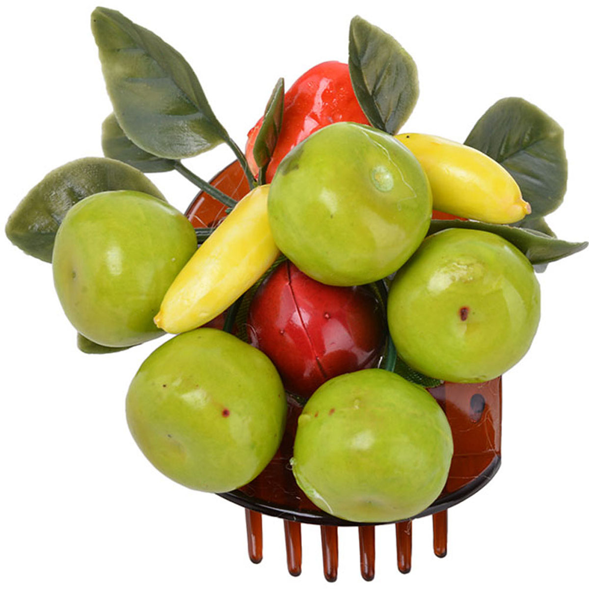 Cute_Tiki_FRUIT_Obstsalat_50s_Cherry_HAARSPANGE