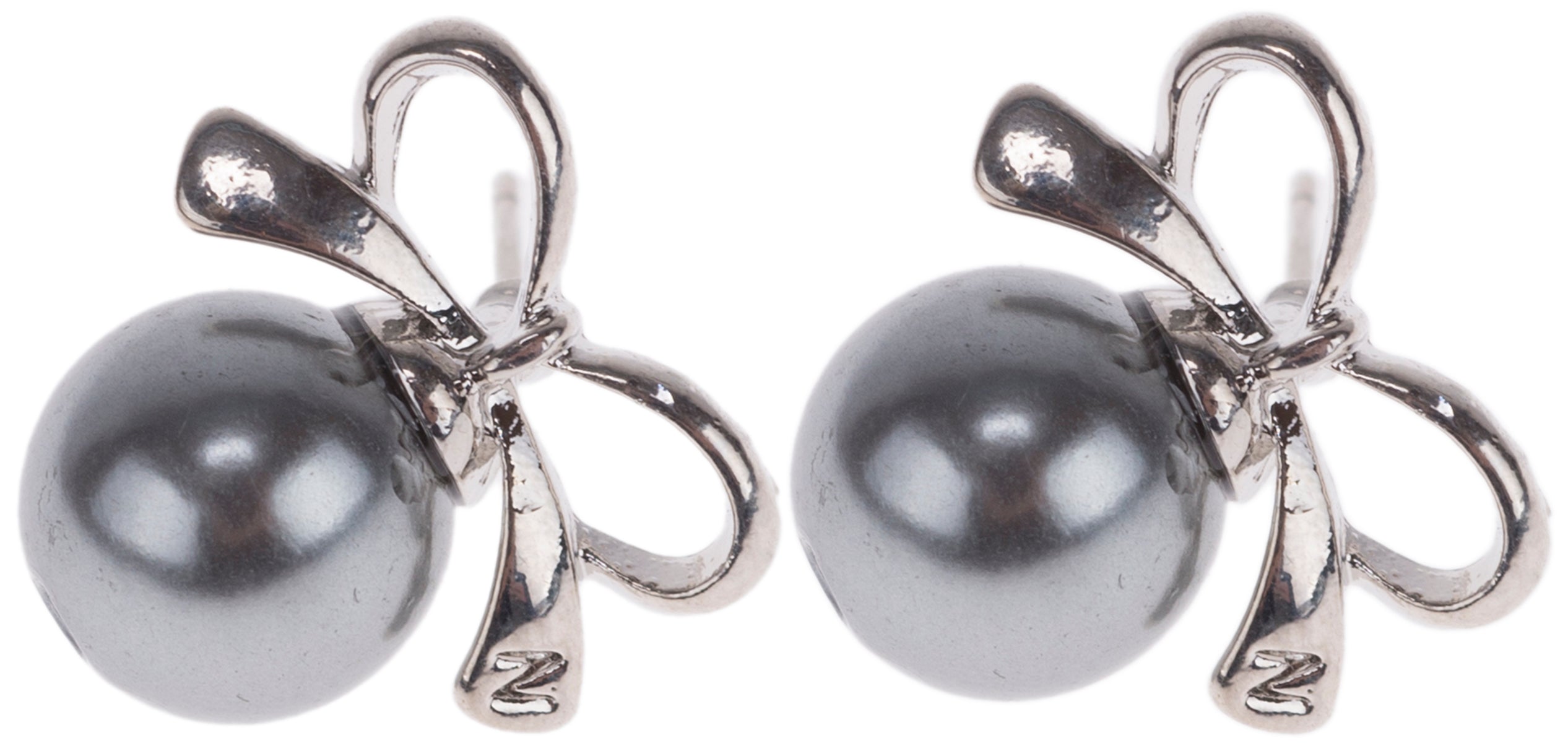 Cute_VALERIA_Vintage_PERLE_Pearl_SCHLEIFEN_Retro_Bow_OHRSTECKER-1