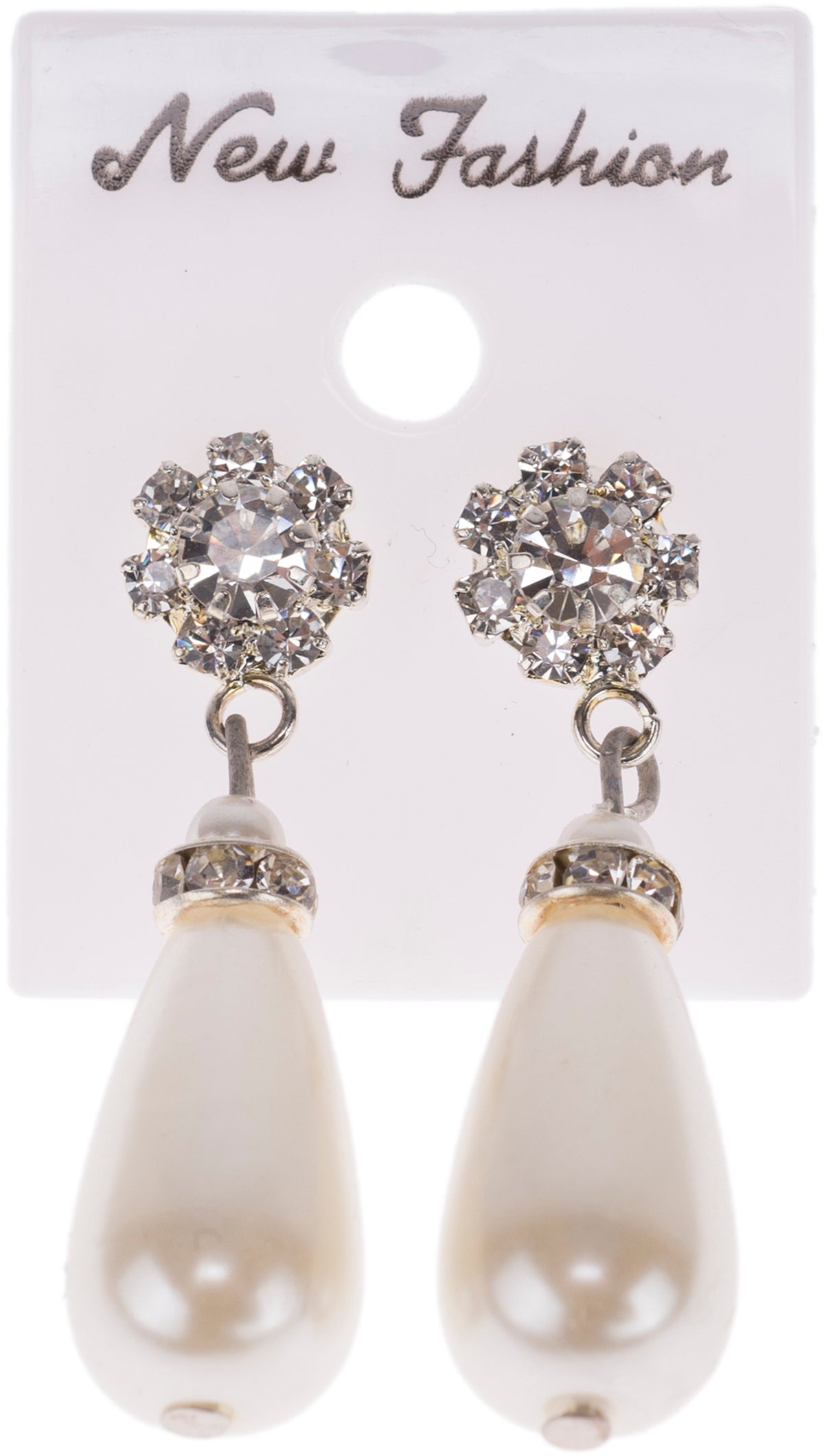 Cute_VALESKA_Vintage_GLITZERSTEINE_Tropfen_PERLE_Pearl_OHRSTECKER-2